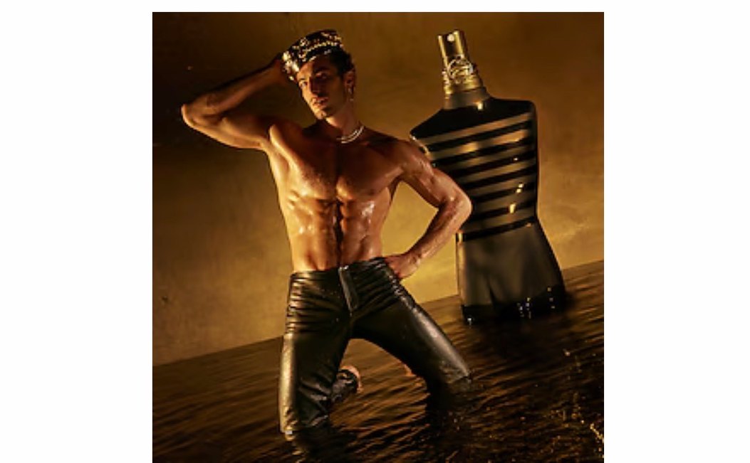 Boş şişe/Erkek Siyah Gotik Klasik Parfüm - Görsel 3