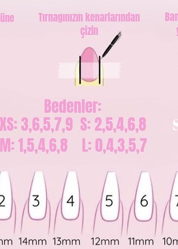 Pembe jel takma tirnak - Görsel 5