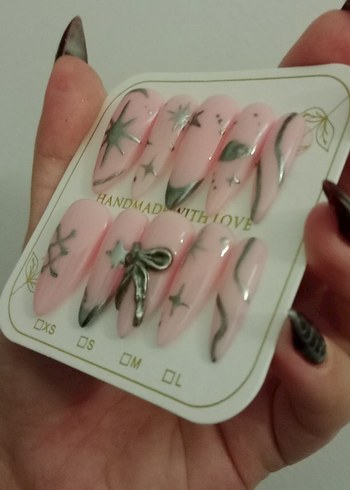 Pembe jel takma tirnak - Görsel 2