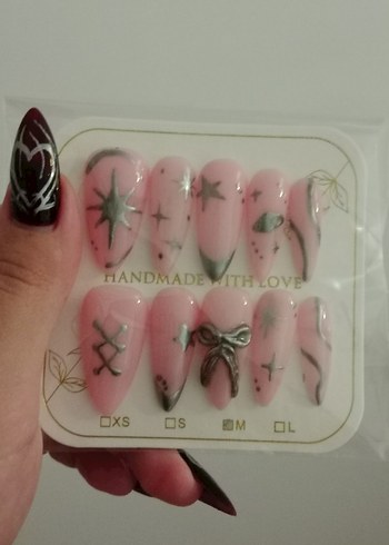 Pembe jel takma tirnak - Görsel 4