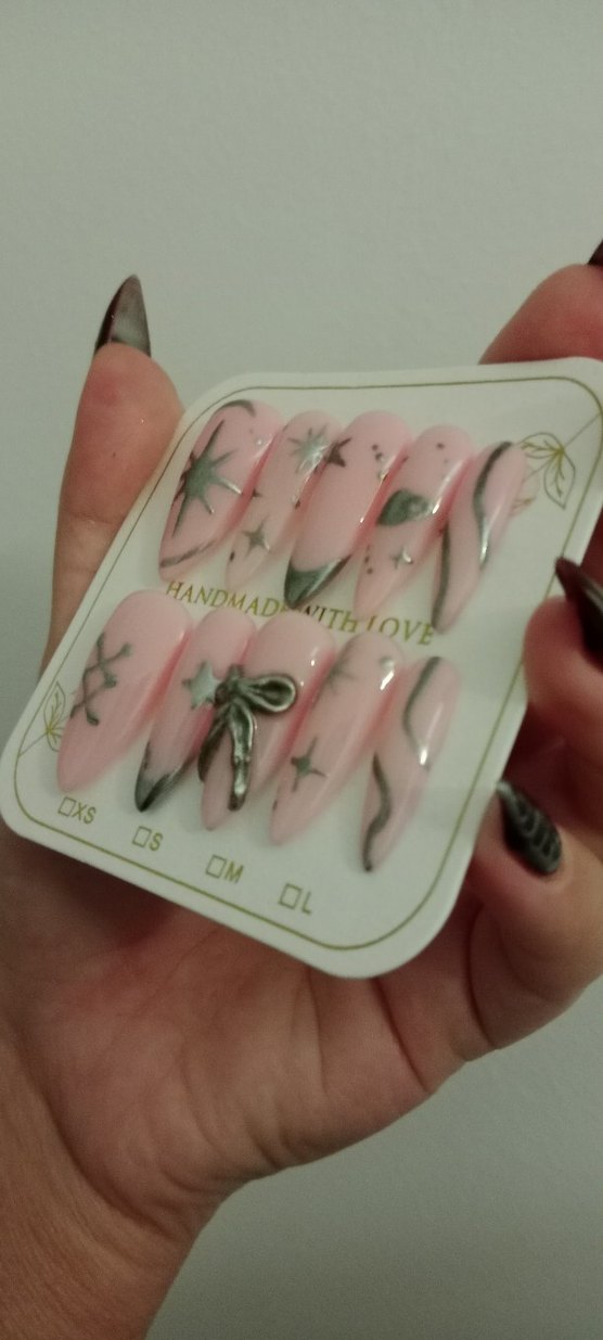 Pembe jel takma tirnak - Görsel 2