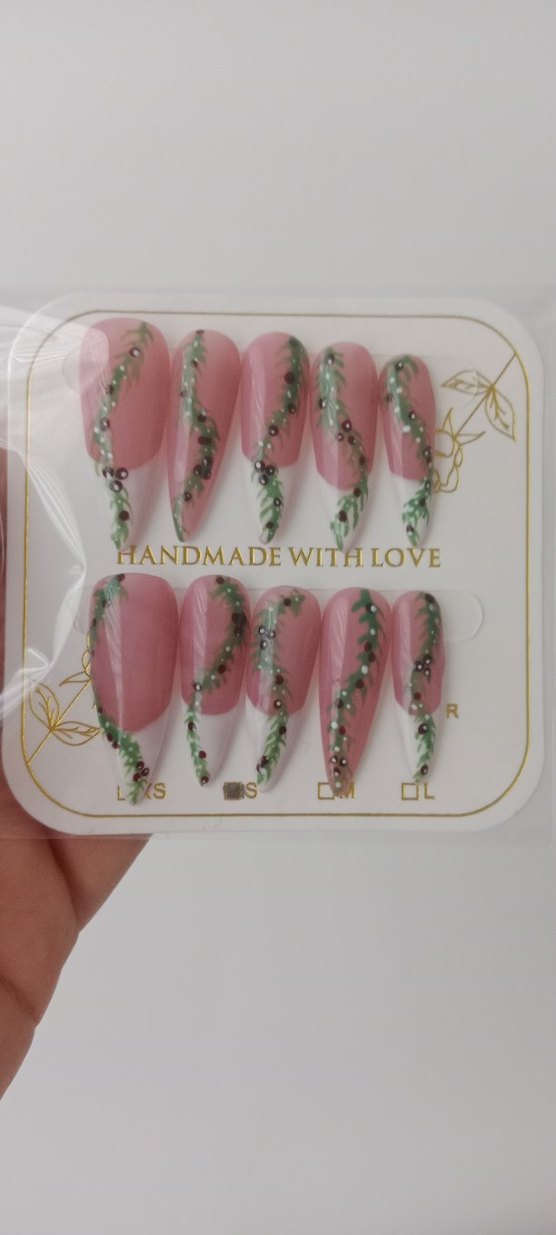 Jel Yılbaşı tırnakları - Görsel 4