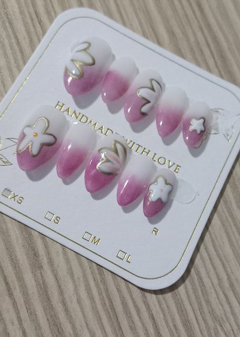 Ombreli çiceklı tirnak - Görsel 2