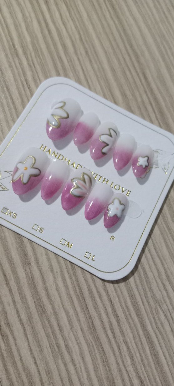 Ombreli çiceklı tirnak - Görsel 2