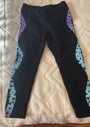 Kızlar için Çok Renkli Tie-Dye Tayt - Görsel 5