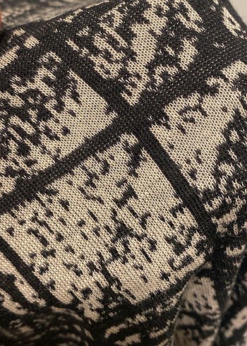 Gri Kareli Salaş tunik - Görsel 4