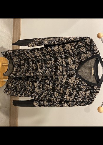 Gri Kareli Salaş tunik - Görsel 5