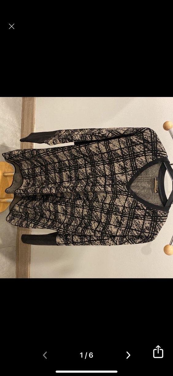 Gri Kareli Salaş tunik - Görsel 5