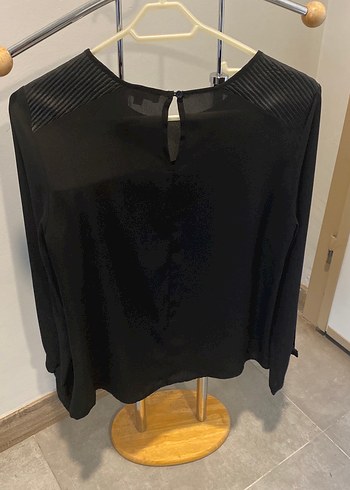 Kadın Siyah deri detaylı - Görsel 2