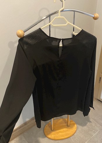 Kadın Siyah deri detaylı - Görsel 3