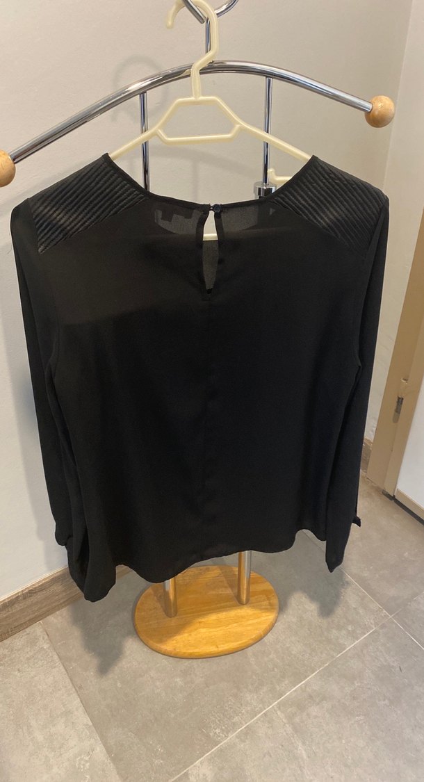 Kadın Siyah deri detaylı - Görsel 2