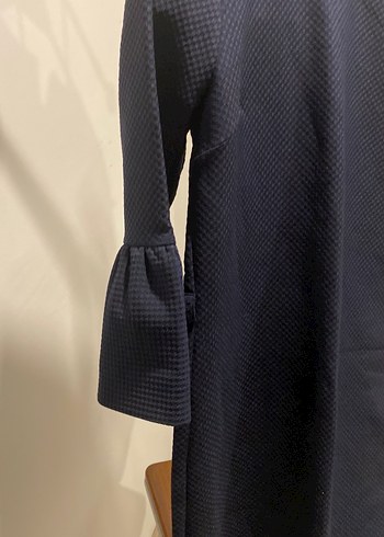 Kadın Lacivert diz altı elbise - Görsel 2