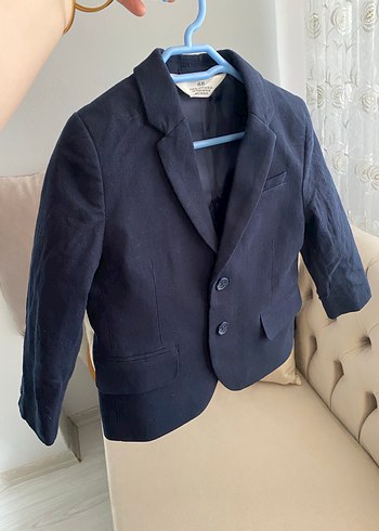 Erkek Çocuk Koyu Mavi Takım Elbise - Görsel 4