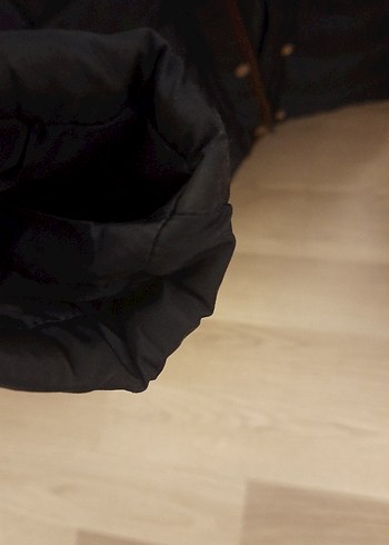 Defacto Kadın Kürklü Lacivert Mont - Görsel 4