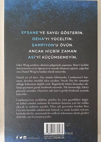 Marie Lu-Şampiyon Serisi (4'lü kitap) - Görsel 9