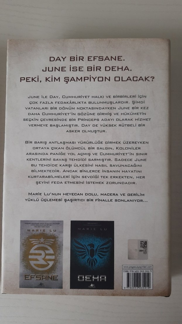 Marie Lu-Şampiyon Serisi (4'lü kitap) - Görsel 5