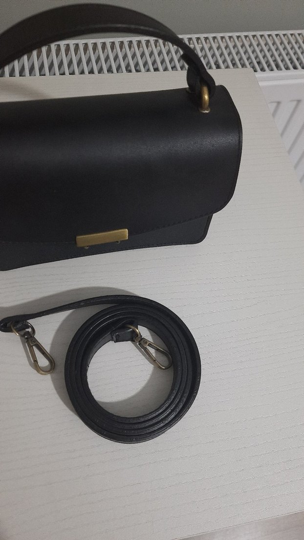 Koton Kadın Siyah Deri Çanta - Görsel 5