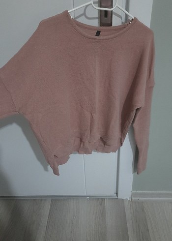 Addax Kadın Crop Kazak - Görsel 5