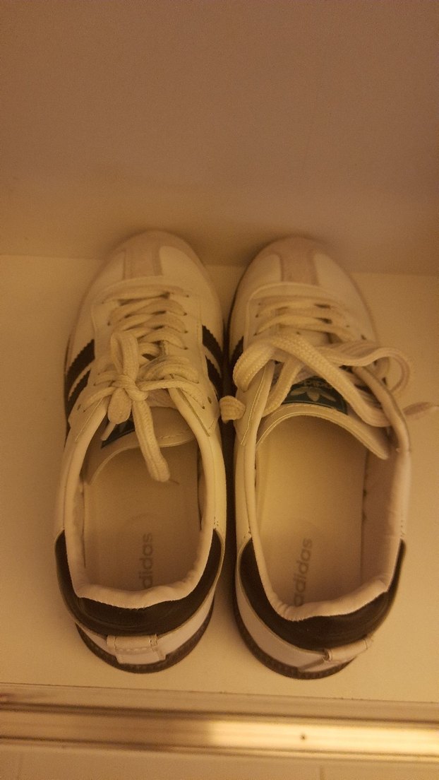 Adidas Bej Samba Kadın Spor Ayakkabı - Görsel 4