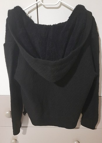 Lc Waikiki Siyah Örgü Kadın Hırka - Görsel 3