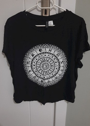 H&M Kadın Crop Tişört - Görsel 4