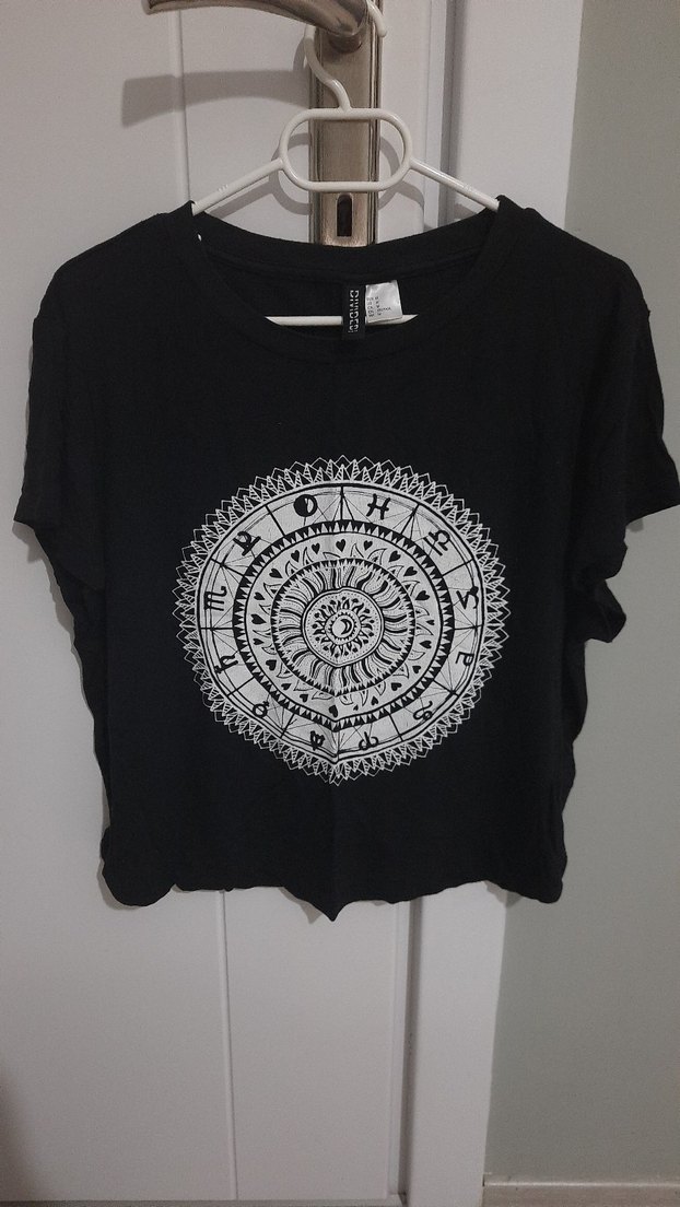 H&M Kadın Crop Tişört - Görsel 4