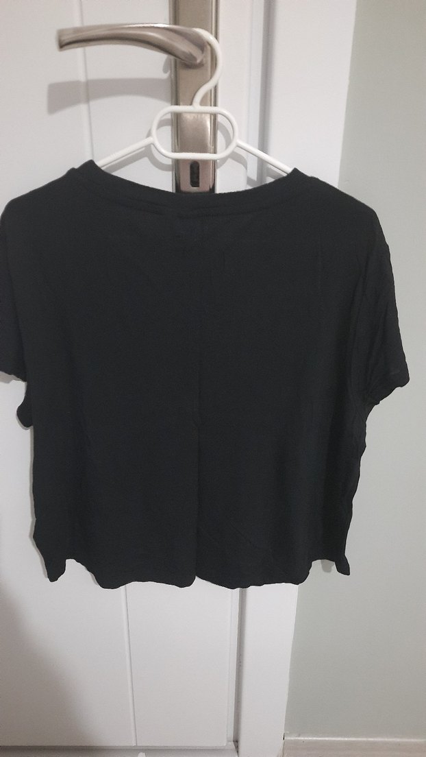 H&M Kadın Crop Tişört - Görsel 5