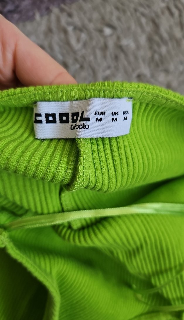 Yeşil Straplez Uzun Triko Elbise - Görsel 3