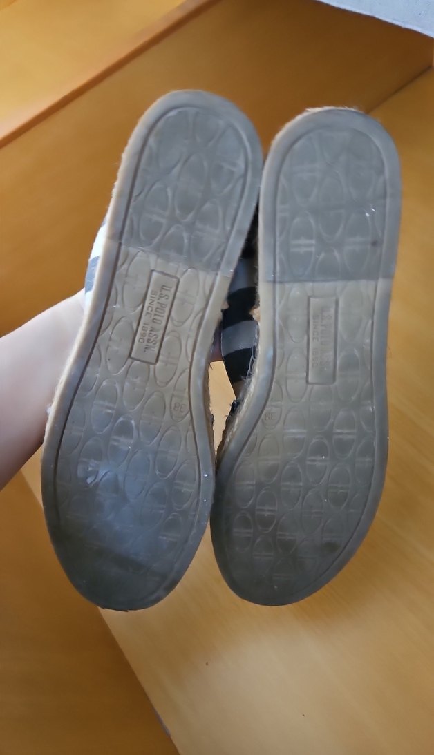 Çizgili Kadın Dolgu Topuklu Espadril - Görsel 3