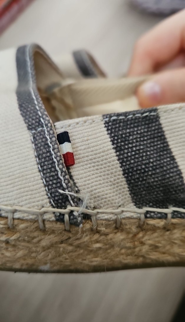 Çizgili Kadın Dolgu Topuklu Espadril - Görsel 5