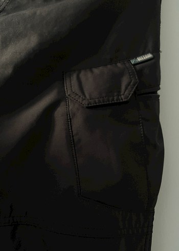 Siyah Kemerli Erkek Street Wear Pantolon - Görsel 3