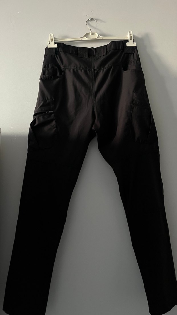 Siyah Kemerli Erkek Street Wear Pantolon - Görsel 2