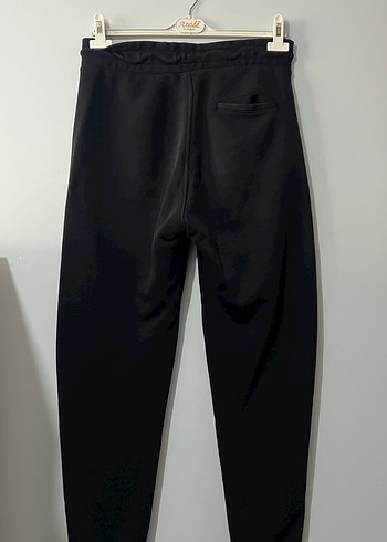 Siyah Kemerli Salaş Erkek Eşofman Altı - Görsel 2