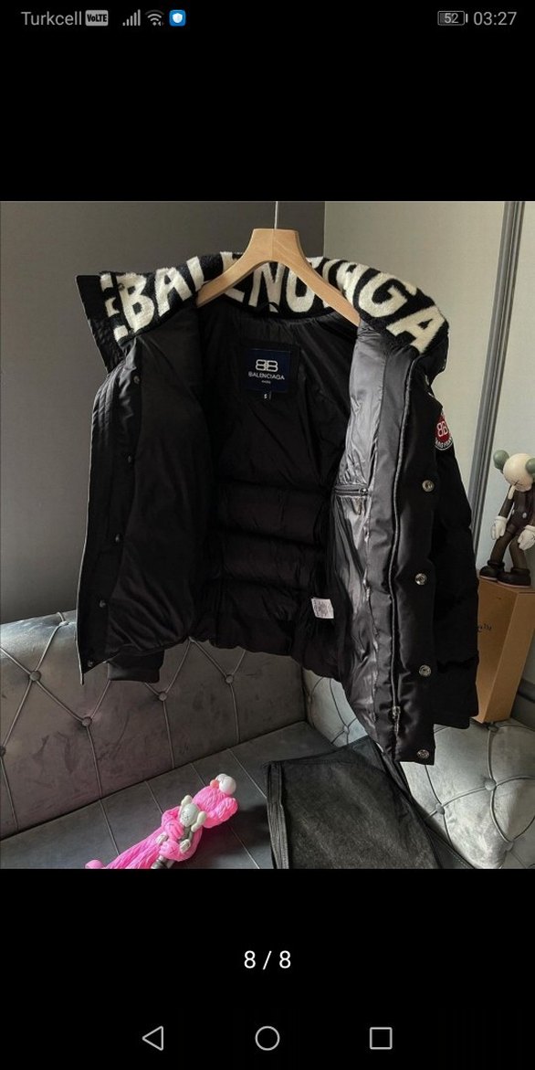 Balenciaga erkek mont - Görsel 5