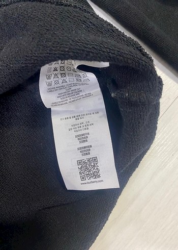 Burbery kapsonlu erkek swetshirt - Görsel 7