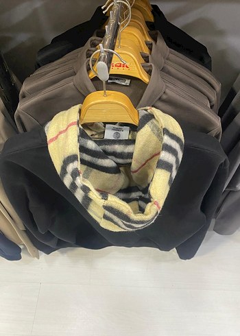 Burbery kapsonlu erkek swetshirt - Görsel 6