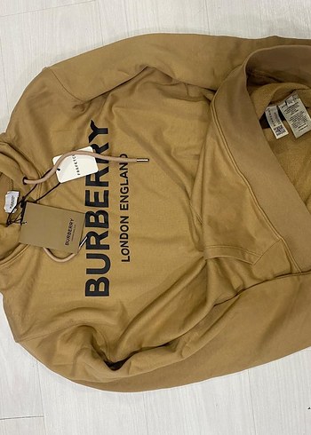 Burberry Kahverengi Kapüşonlu Sweatshirt - Görsel 5
