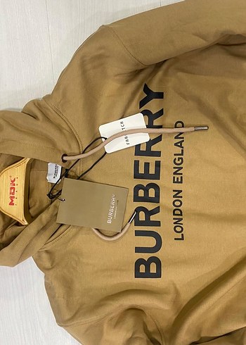 Burberry Kahverengi Kapüşonlu Sweatshirt - Görsel 3