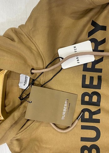 Burberry Kahverengi Kapüşonlu Sweatshirt - Görsel 4