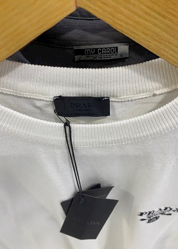 Prada knıted örme polo erkek - Görsel 4