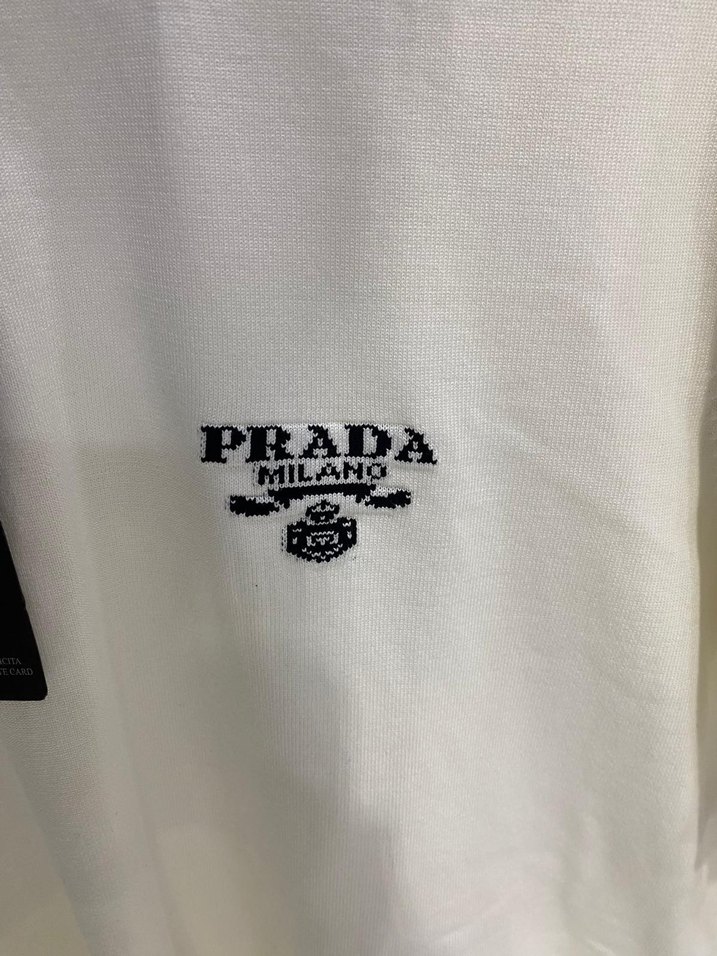 Prada knıted örme polo erkek - Görsel 5