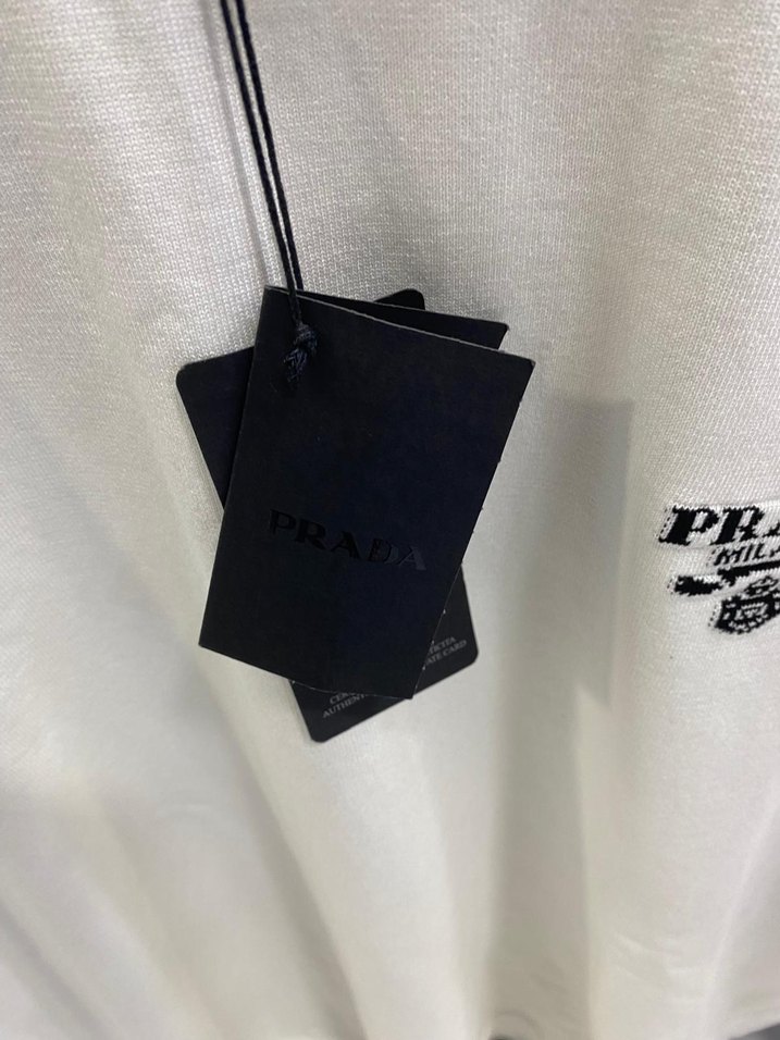 Prada knıted örme polo erkek - Görsel 3