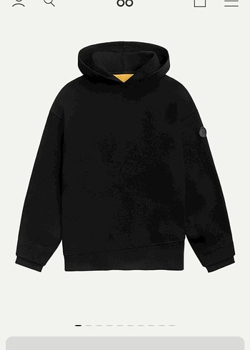 Kaft kapsonlu swetshirt - Görsel 2