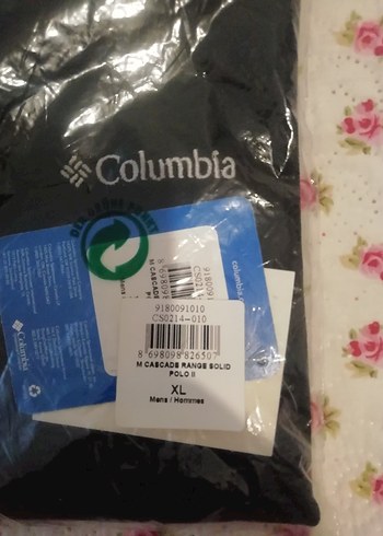 Columbia CSC Cascade Range Erkek Siyah Kısa Kollu Polo Tişört - Görsel 2
