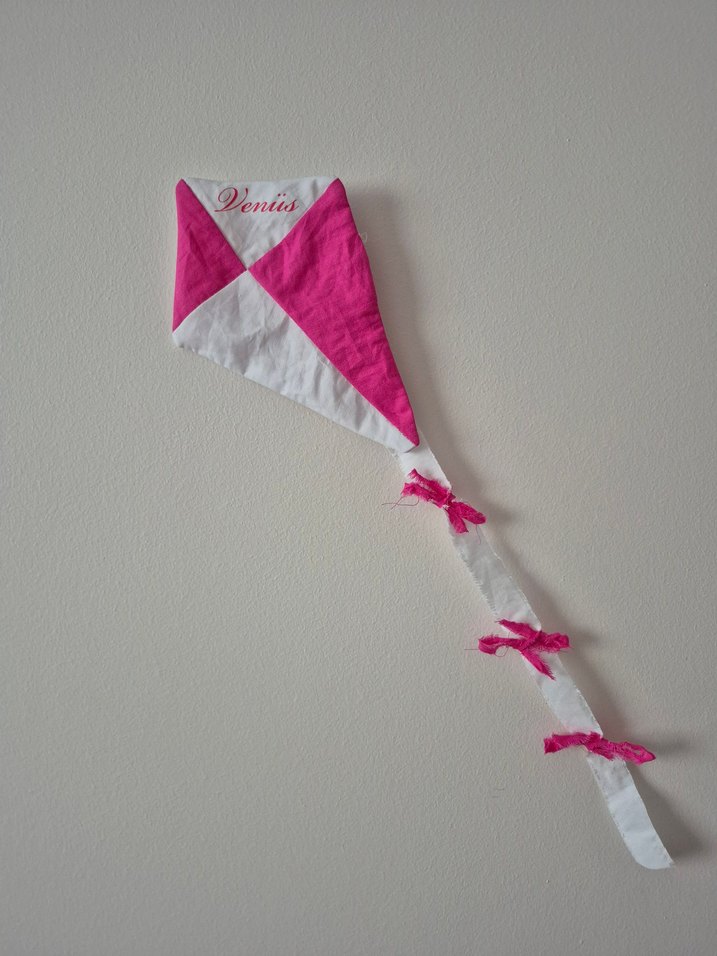 Pembe beyaz duvar süsü isme özel - Görsel 2