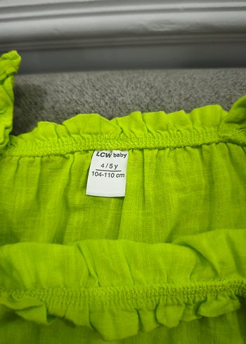 Kolsuz Keten Kız üst 1.2 defa tek giyilmiştir - Görsel 4