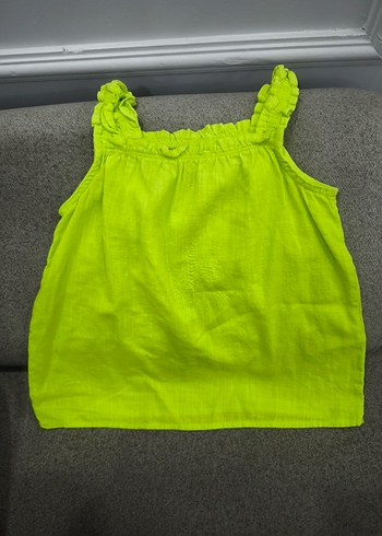 Kolsuz Keten Kız üst 1.2 defa tek giyilmiştir - Görsel 2