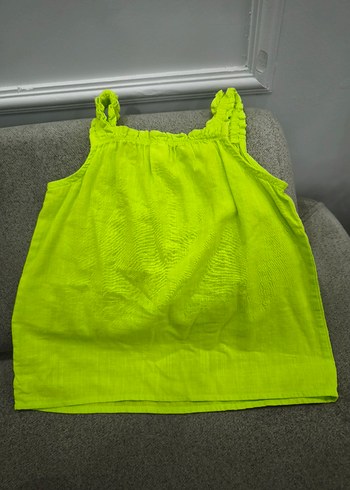 Kolsuz Keten Kız üst 1.2 defa tek giyilmiştir - Görsel 3