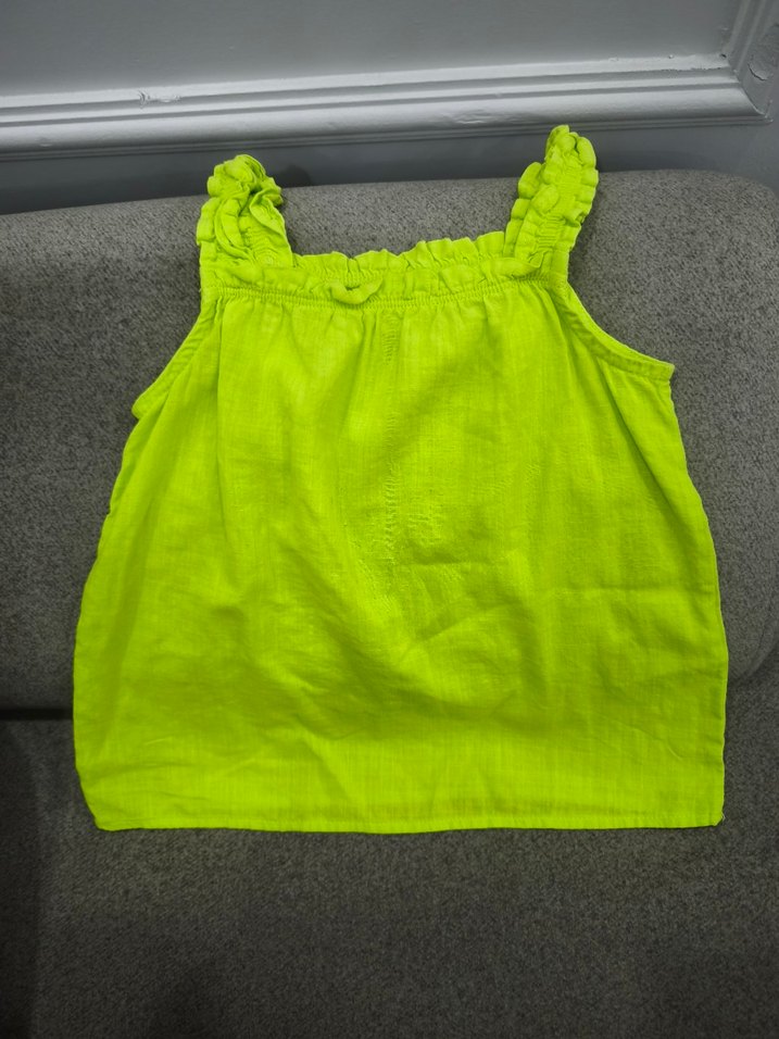 Kolsuz Keten Kız üst 1.2 defa tek giyilmiştir - Görsel 2