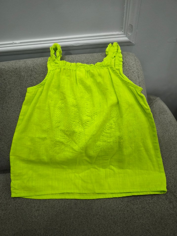 Kolsuz Keten Kız üst 1.2 defa tek giyilmiştir - Görsel 3